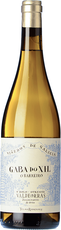 17,95 € Envío gratis | Vino Blanco Telmo Rodríguez Gaba do Xil O Barreiro D.O. Valdeorras Galicia España Godello 75 cl