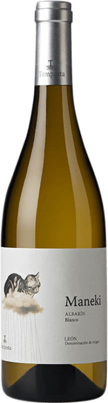 7,95 € Free Shipping | White wine Tampesta Maneki D.O. León Castilla y León Spain Albarín Bottle 75 cl