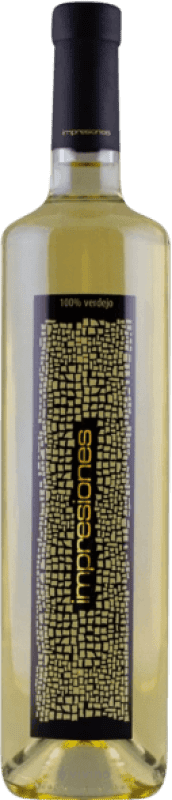 8,95 € Envio grátis | Vinho Branco Los Palomares Impresiones D.O. León Castela e Leão Espanha Verdejo 75 cl