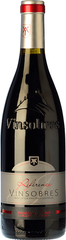 16,95 € 免费送货 | 红酒 Domaine Jaume Référence Rouge A.O.C. Vinsobres 罗纳 法国 Syrah, Grenache, Monastrell 瓶子 75 cl