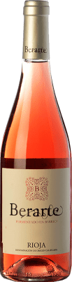 19,95 € Free Shipping | Rosé wine Berarte Rosado Fermentado en Barrica D.O.Ca. Rioja The Rioja Spain Tempranillo Bottle 75 cl