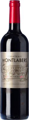 44,95 € Free Shipping | Red wine Château Montlabert A.O.C. Saint-Émilion Grand Cru Bordeaux France Merlot, Cabernet Franc Bottle 75 cl