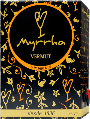 108,95 € 免费送货 | 苦艾酒 Padró Myrrha Tinto — 红 加泰罗尼亚 西班牙 Bag in Box — 盒中袋 15 L