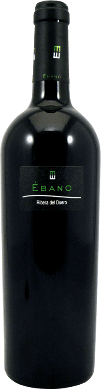 16,95 € 免费送货 | 红酒 Ébano 收藏家标本 岁 D.O. Ribera del Duero 卡斯蒂利亚莱昂 西班牙 瓶子 75 cl