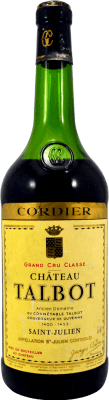 Château Talbot Georges Cordier Коллекционный образец 1975 1,5 L