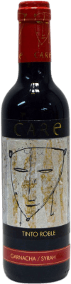 8,95 € 免费送货 | 红葡萄酒 Care 橡木 D.O. Cariñena 阿拉贡 西班牙 Tempranillo — 丹魄, Syrah — 西拉 半瓶装 37 cl 收藏品 不可食用