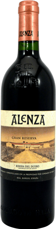 82,95 € 免费送货 | 红酒 Condado de Haza Alenza 收藏家标本 大储备 D.O. Ribera del Duero 卡斯蒂利亚莱昂 西班牙 Tempranillo 瓶子 75 cl