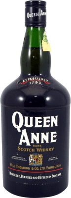 65,95 € Free Shipping | Whisky Blended Hill Thomson Queen Anne Old Bottling Collector's Specimen 1970's United Kingdom Bottle 75 cl