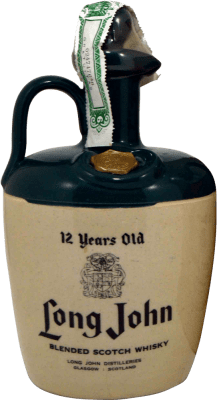 61,95 € Free Shipping | Whisky Blended Long John Caneco Old Bottling Collector's Specimen 1970's United Kingdom 12 Years Bottle 75 cl