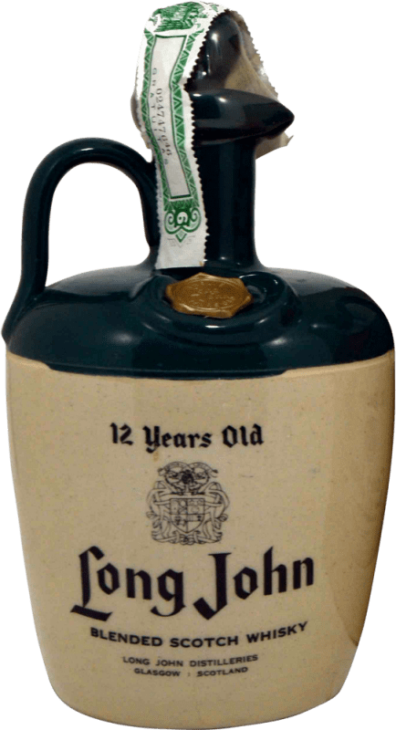 61,95 € Envío gratis | Whisky Blended Long John Caneco Old Bottling Ejemplar Coleccionista 1970's Reino Unido 12 Años Botella 75 cl