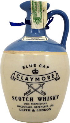 824,95 € 免费送货 | 威士忌混合 Macdonald Greenlees Claymore Blue Cap Old Bottling 收藏家标本 英国 瓶子 75 cl