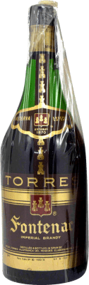 86,95 € Envio grátis | Brandy Conhaque Torres Fontenac Old Bottling Espécime de Colecionador década de 1970 Espanha Garrafa 75 cl