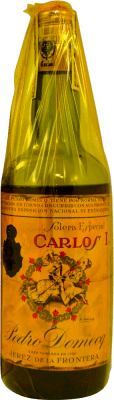 Brandy Pedro Domecq Fundador Carlos I en Caja Dorada 1970's Ejemplar Coleccionista 75 cl