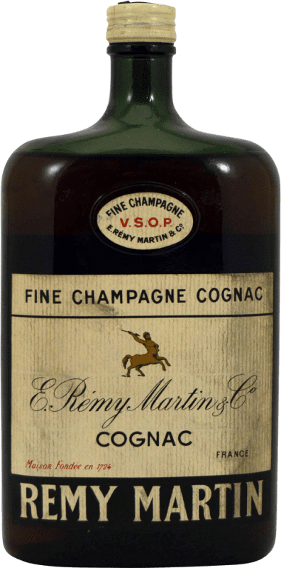 275,95 € Free Shipping | Cognac Remy Martin Petaca Collector's Specimen 1970's A.O.C. Cognac Spain Bottle 75 cl