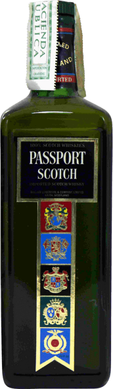 17,95 € Kostenloser Versand | Blended Whisky Passport Scoth Estuche Gris Großbritannien 75 cl Sammlerstück Nicht zum Verzehr Geeignet