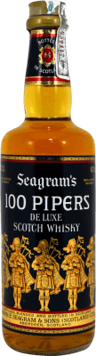 Whisky Blended Seagram's 100 Pipers Esemplare da Collezione anni '70 75 cl