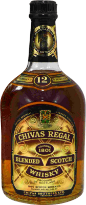 Whiskey Blended Chivas Regal Sammlerexemplar aus den 1970er Jahren 12 Jahre 75 cl