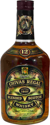 44,95 € Envoi gratuit | Blended Whisky Chivas Regal Caja Dorada Spécimen de Collection Royaume-Uni 12 Ans Bouteille 75 cl