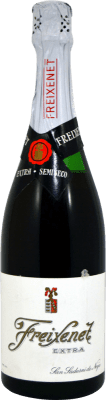 16,95 € 送料無料 | 白スパークリングワイン Freixenet Extra コレクターズ コピー 1970 年代 セミドライ セミスイート D.O. Cava カタロニア スペイン ボトル 75 cl