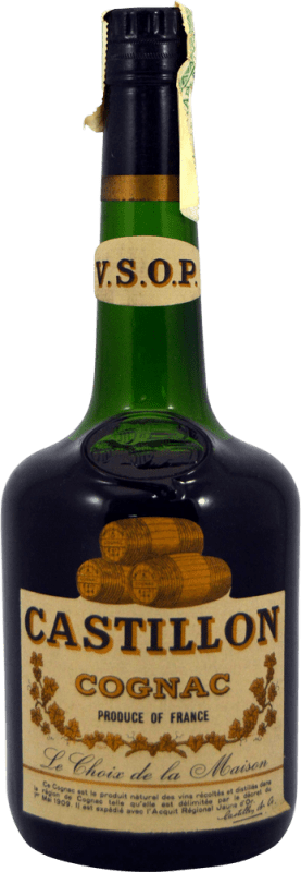 23,95 € Envio grátis | Cognac Conhaque Le Choix de la Maidon Castillon V.S.O.P. Espécime de Colecionador década de 1970 A.O.C. Cognac França Garrafa 75 cl