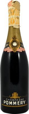 88,95 € Envio grátis | Espumante branco Pommery Drapeau Sec Espécime de Colecionador década de 1970 Seco A.O.C. Champagne Champagne França Garrafa 75 cl