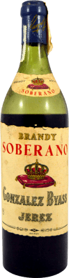 87,95 € Free Shipping | Brandy González Byass Soberano Collector's Specimen 1960's Spain Bottle 70 cl