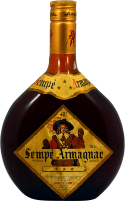 арманьяк Henry A. Sempé 3 Estrellas Коллекционный образец 1960-х гг 70 cl