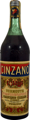 Vermouth Cinzano 1950's Rosso — Rouge 1 L Objet de Collection Non Destinée à la Consommation