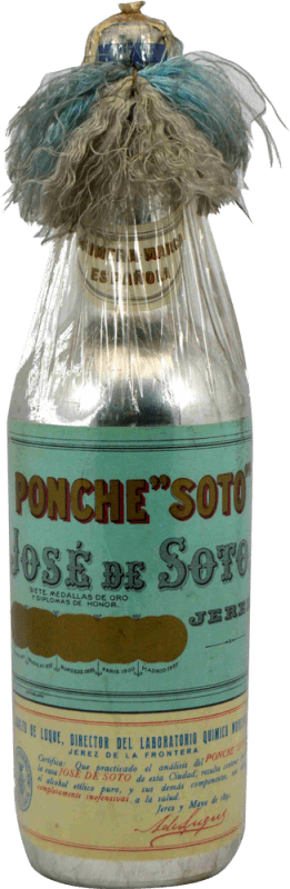 214,95 € 送料無料 | リキュール José de Soto Ponche Perfecto Estado コレクターズ コピー 1960 年代 スペイン ボトル 75 cl