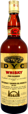 57,95 € Envoi gratuit | Blended Whisky DYC Spécimen de Collection années 1970's Espagne Bouteille 75 cl