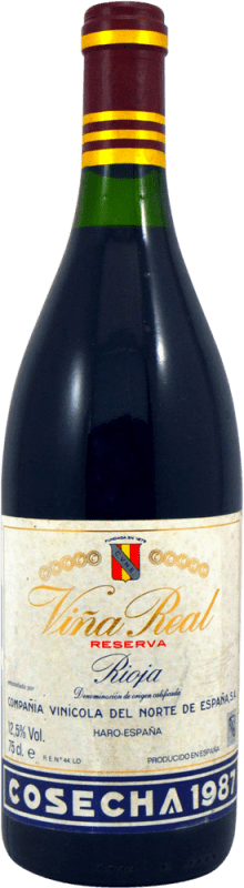 44,95 € Free Shipping | Red wine Norte de España - CVNE Viña Real Collector's Specimen Reserve D.O.Ca. Rioja The Rioja Spain Bottle 75 cl