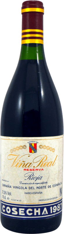 46,95 € Envoi gratuit | Vin rouge Norte de España - CVNE Viña Real Spécimen de Collection Réserve D.O.Ca. Rioja La Rioja Espagne Bouteille 75 cl