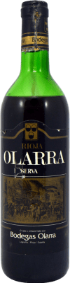 34,95 € Envoi gratuit | Vin Rouge Olarra Réserve D.O.Ca. Rioja La Rioja Espagne 75 cl Objet de Collection Non Destinée à la Consommation