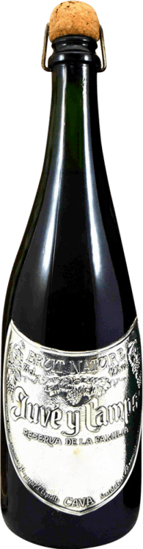 245,95 € Envio grátis | Espumante branco Juvé y Camps Etiqueta Plata Espécime de Colecionador década de 2000 D.O. Cava Catalunha Espanha Garrafa 75 cl