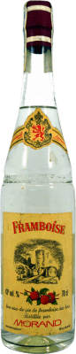 165,95 € Spedizione Gratuita | Liquori Morand Eau de Vie Framboise Esemplare da Collezione anni '70 Francia Bottiglia 70 cl
