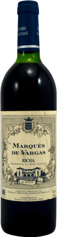 46,95 € Free Shipping | Red Wine Marqués de Vargas Reserve — Aged D.O.Ca. Rioja The Rioja Spain Bottle 75 cl Collector's Item Not for Consumption