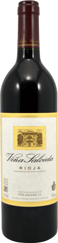 10,95 € 送料無料 | 赤ワイン Viña Salceda コレクターの標本 高齢者 D.O.Ca. Rioja ラ・リオハ スペイン ボトル 75 cl