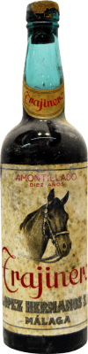 82,95 € Free Shipping | Fortified wine López Hermanos Trajinero Amontillado Collector's Specimen 1940's Spain 10 Years Bottle 75 cl