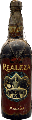 389,95 € 免费送货 | 强化酒 Hijos de Antonio Barceló Realeza Málaga Lágrimas 珍藏版 1920 年代 西班牙 瓶子 75 cl