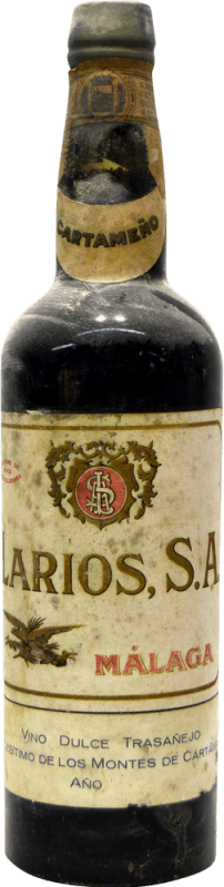 104,95 € Free Shipping | Fortified wine Larios Cartameño Málaga Collector's Specimen 1940's Spain Bottle 75 cl