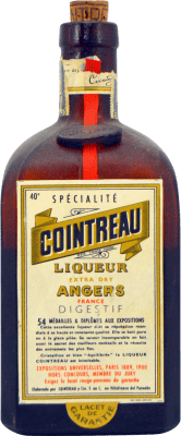 Licores Cointreau Botella Desprecintada Espécime de Colecionador década de 1970 1 L