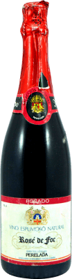 37,95 € 免费送货 | 玫瑰气泡酒 Perelada Rosé de Foc 珍藏版 1980 年代 西班牙 瓶子 75 cl