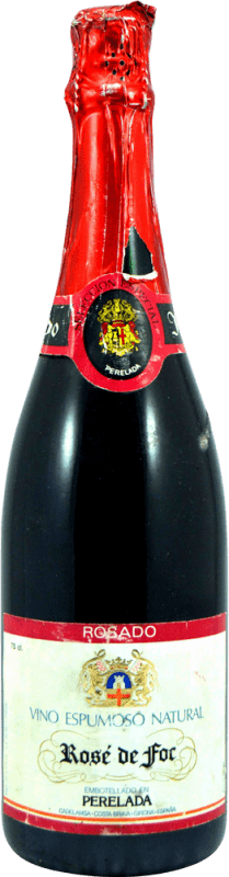 27,95 € Envio grátis | Espumante rosé Perelada Rosé de Foc Espécime de Colecionador década de 1980 Espanha Garrafa 75 cl