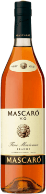 Brandy Conhaque Mascaró V.O. Espécime de Colecionador década de 1990 70 cl