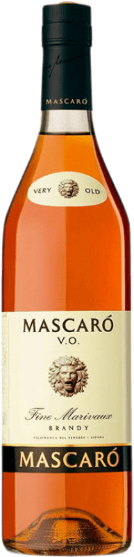 14,95 € Envío gratis | Brandy Mascaró 1990's VO Very Old — Muy Viejo España Botella 70 cl Ejemplar Coleccionista No Apto para Consumo