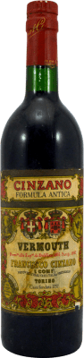 86,95 € 送料無料 | ベルモット Cinzano Fórmula Antica 1980's イタリア 75 cl コレクターズアイテム 飲食不可