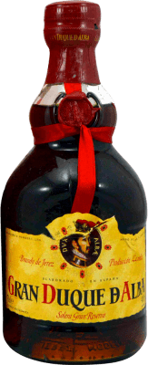 69,95 € Envio grátis | Brandy Conhaque Zoilo Ruiz Mateos Gran Duque de Alba Espécime de Colecionador década de 1990 D.O. Jerez-Xérès-Sherry Andaluzia Espanha Garrafa 70 cl