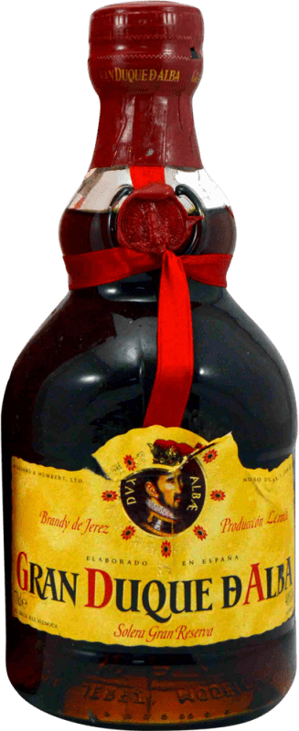 73,95 € Бесплатная доставка | Бренди Zoilo Ruiz Mateos Gran Duque de Alba 1990's D.O. Jerez-Xérès-Sherry Андалусия Испания Бутылка 70 cl Коллекционный экземпляр Не предназначен для употребления