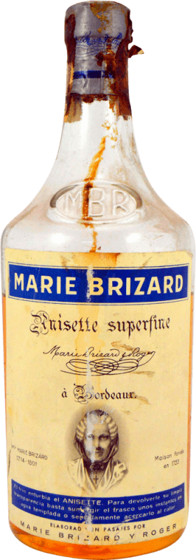 22,95 € Free Shipping | Aniseed Marie Brizard Collector's Specimen 1980's Spain Bottle 1 L