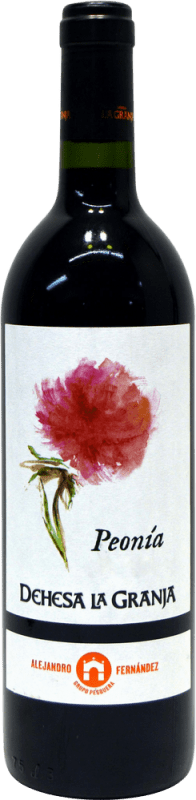 10,95 € Envío gratis | Vino tinto Fernández Rivera Dehesa La Granja Peonía I.G.P. Vino de la Tierra de Castilla y León Castilla y León España Tempranillo Botella 75 cl